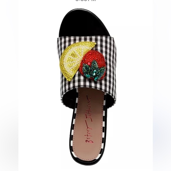 🍓🍋 Betsey Johnson Women's Lindyy Slides Sandals🍓🍋SZ 11-NWT - Picture 11 of 14